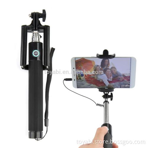Kit Colorful Smartphone Monopod Selfie Stick Handheld Monopod for Mobile Remote Shutter Control Fill LED Flash